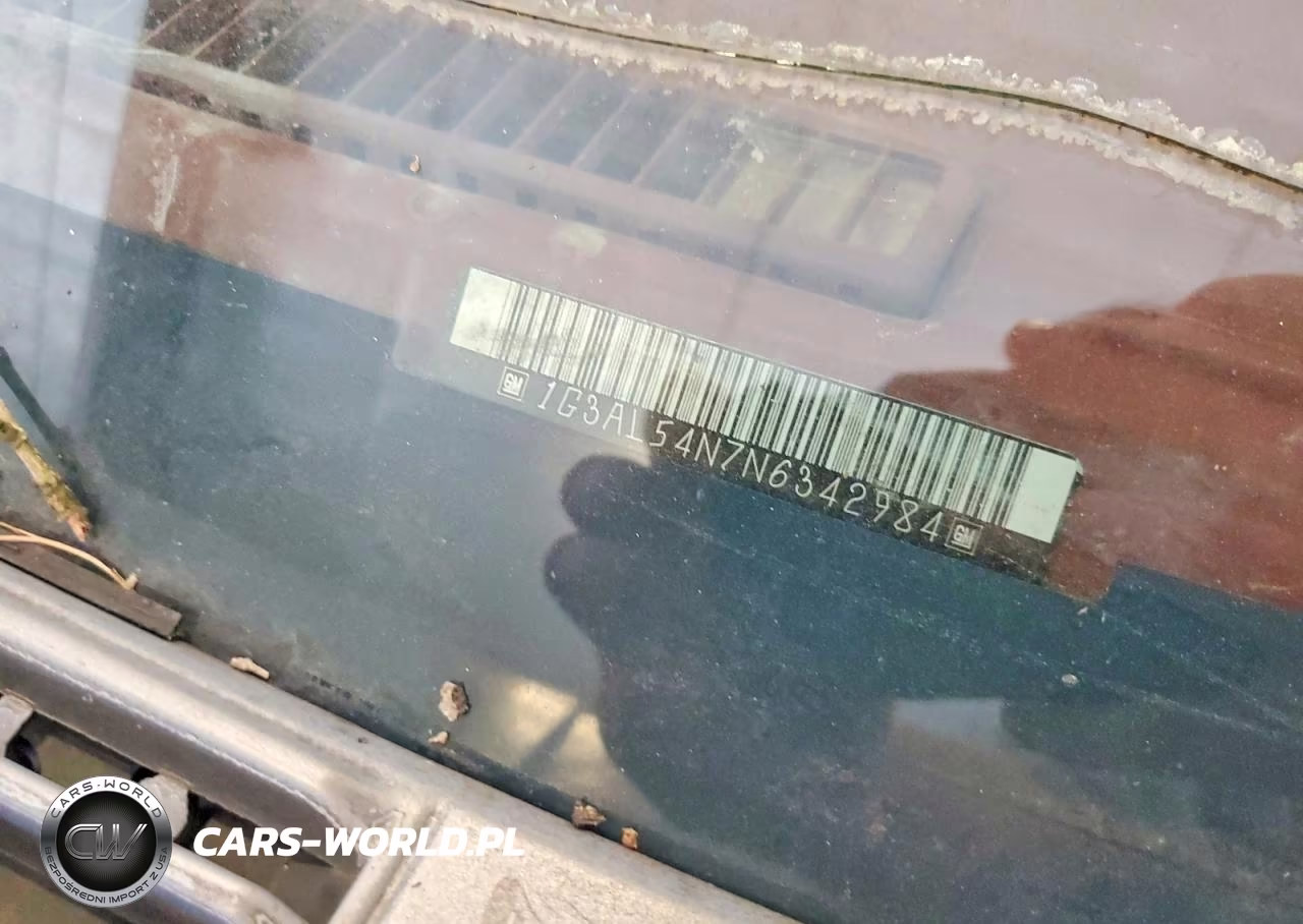 1992 Oldsmobile Cutlass Ciera Base VIN:1G3AL54N7N6342984 - 12