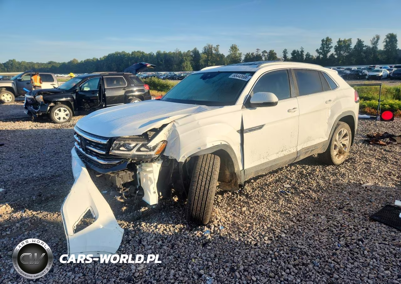 2021 Volkswagen Atlas Cross Sport Sel VIN:1V2BC2CA6MC229981 - 1