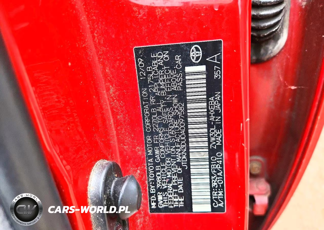 2010 Toyt Prius VIN:JTDKN3DU0A0097582 - 12