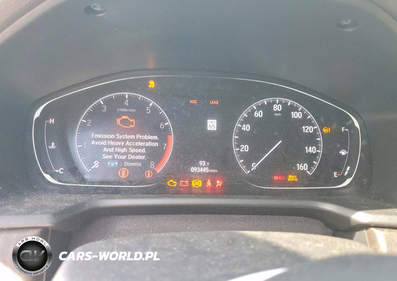2020 Honda Accord Ex VIN:1HGCV1F40LA155338 - 9
