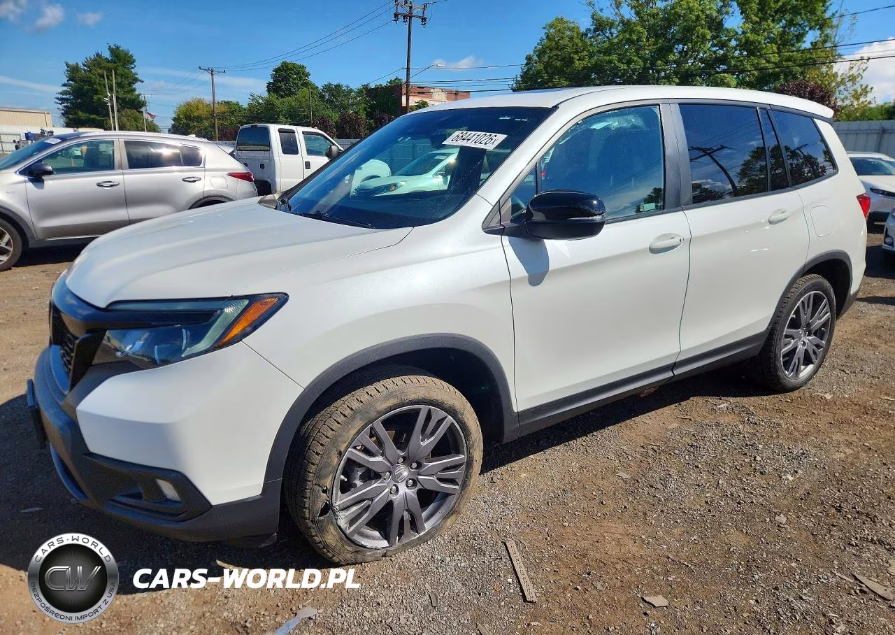 2021 Honda Passport Exl VIN:5FNYF8H56MB037481 - 1