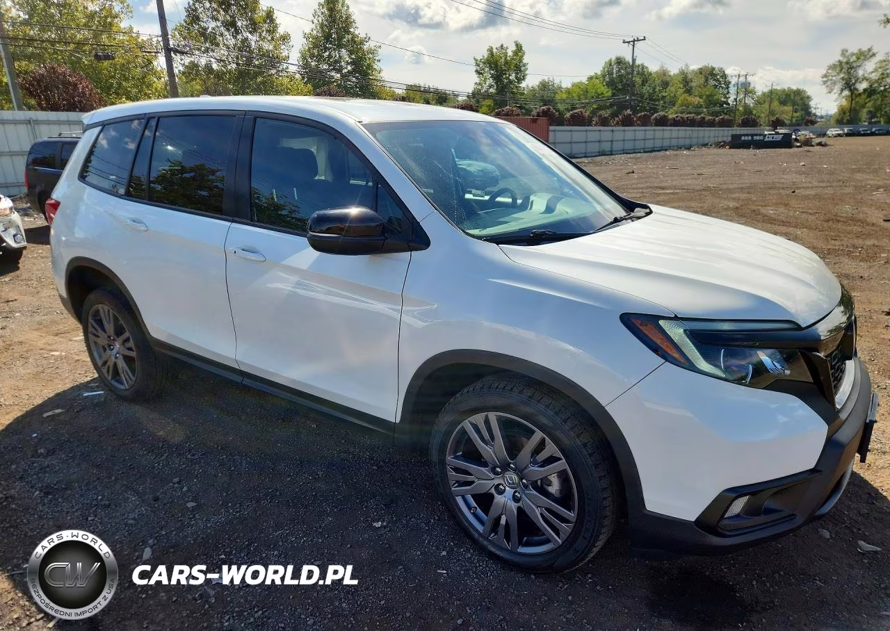 2021 Honda Passport Exl VIN:5FNYF8H56MB037481 - 4