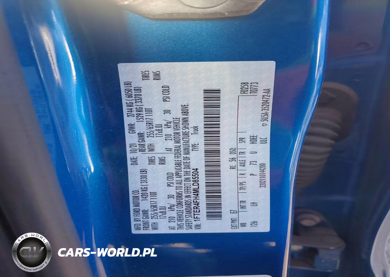 2021 Ford Ranger Xl VIN:1FTER4FH4MLD85504 - 12