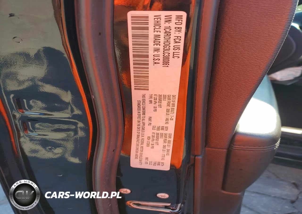 2020 Dodge Durango Gt VIN:1C4RDHDG3LC380861 - 13