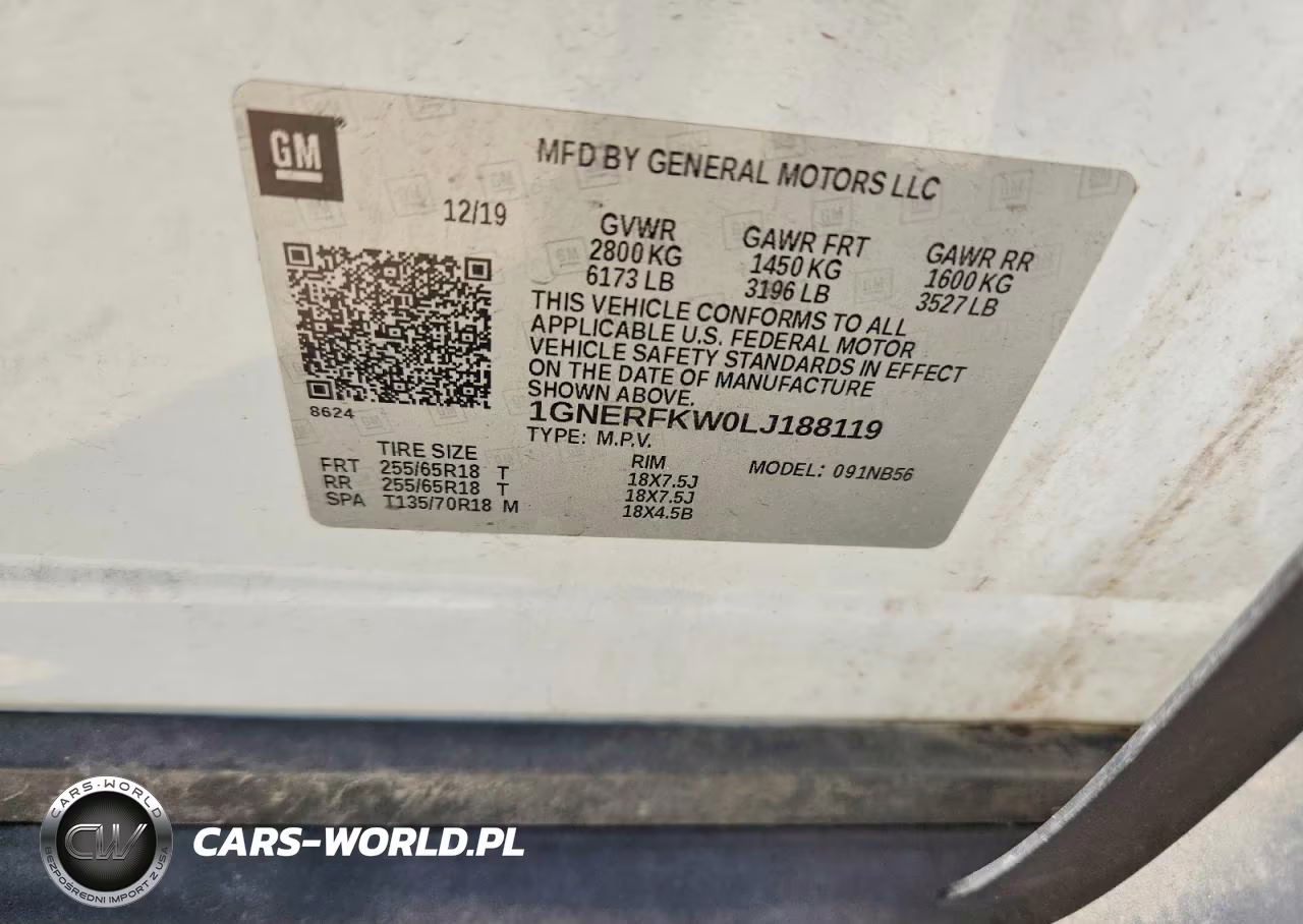 2020 Chevrolet Traverse Ls VIN:1GNERFKW0LJ188119 - 13