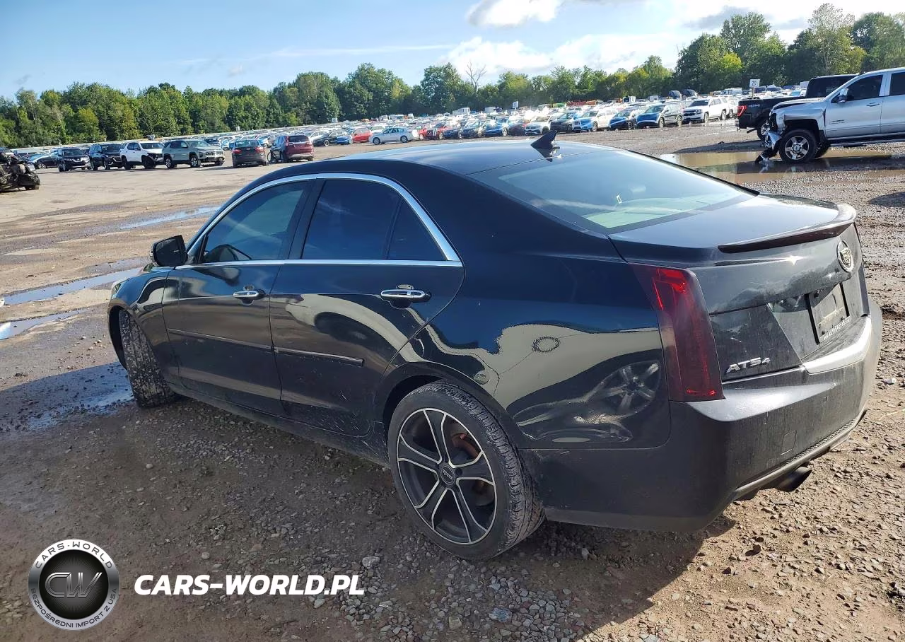 2013 Cadillac Ats Luxury VIN:1G6AH5R31D0116601 - 2