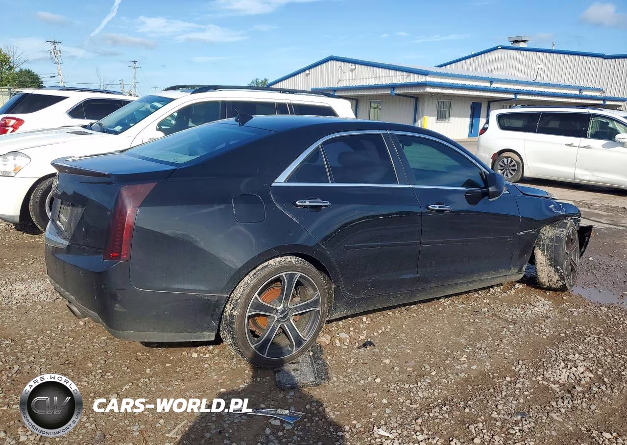 2013 Cadillac Ats Luxury VIN:1G6AH5R31D0116601 - 3