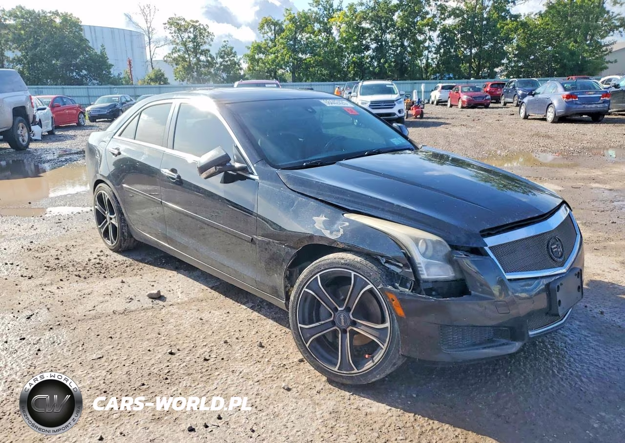 2013 Cadillac Ats Luxury VIN:1G6AH5R31D0116601 - 4