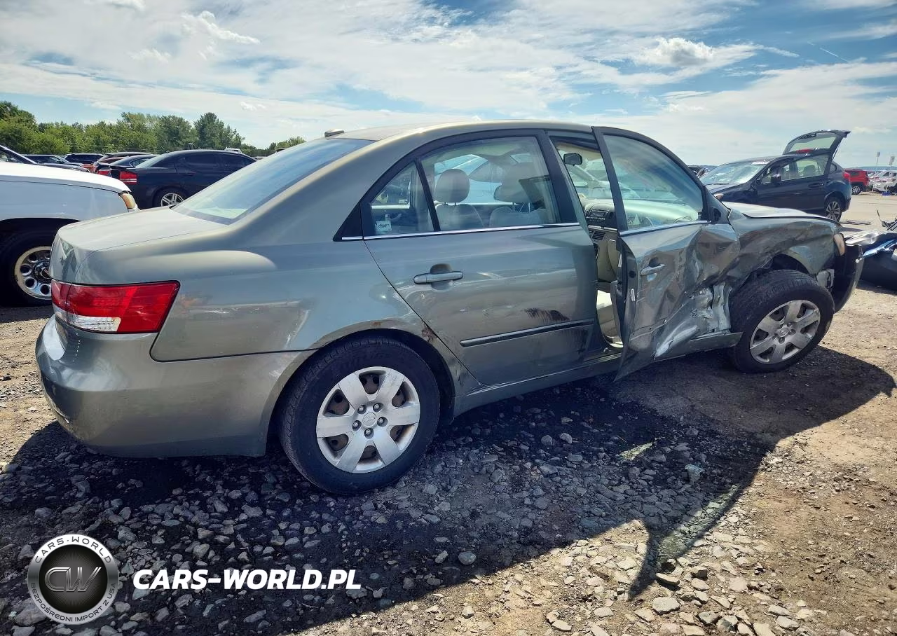 2008 Hyundai Sonata Gls VIN:5NPET46C88H378622 - 3