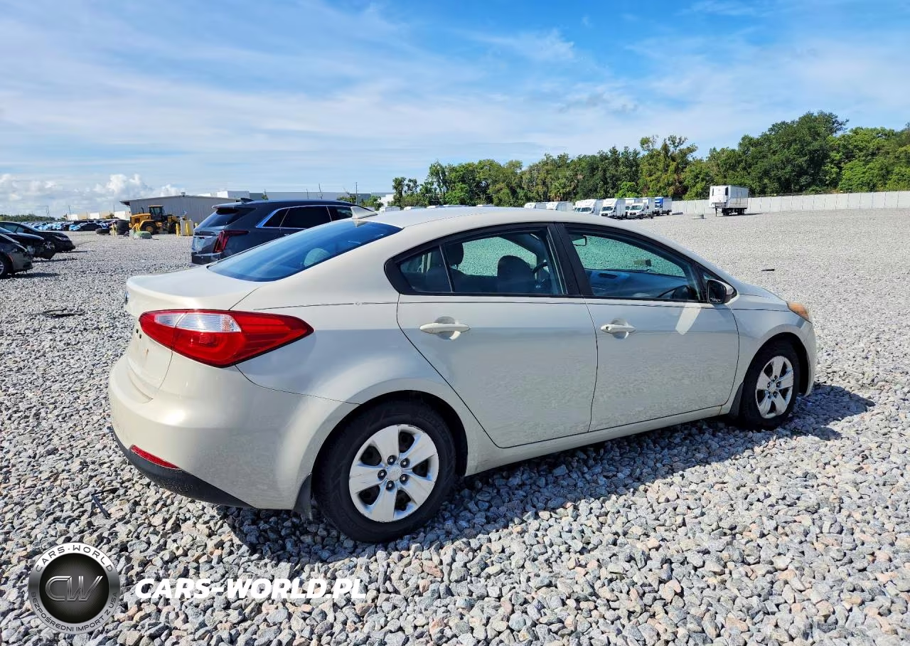 2015 Kia Forte Lx VIN:KNAFK4A62F5324347 - 3