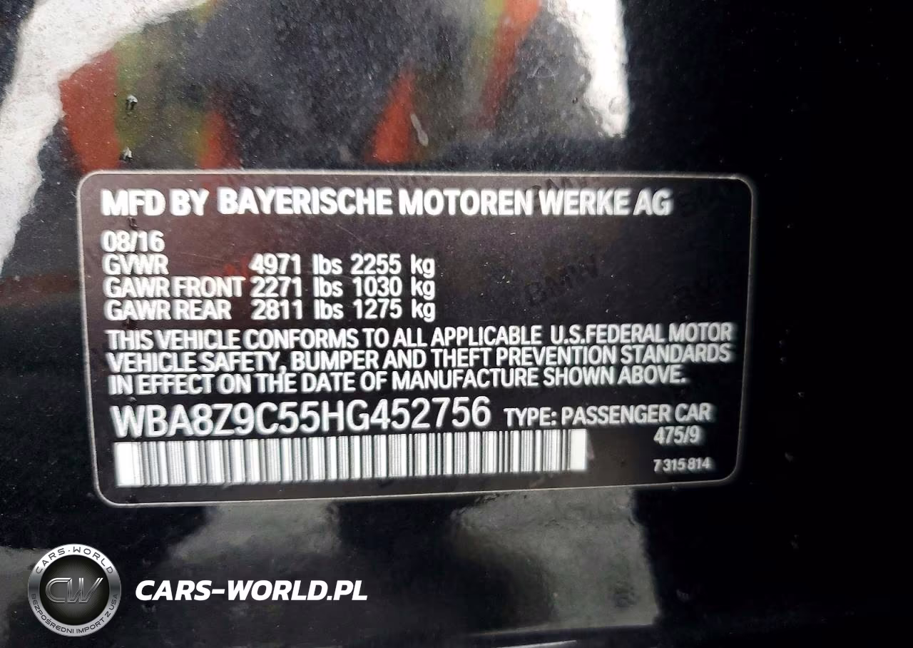2017 BMW 330 Xigt VIN:WBA8Z9C55HG452756 - 13