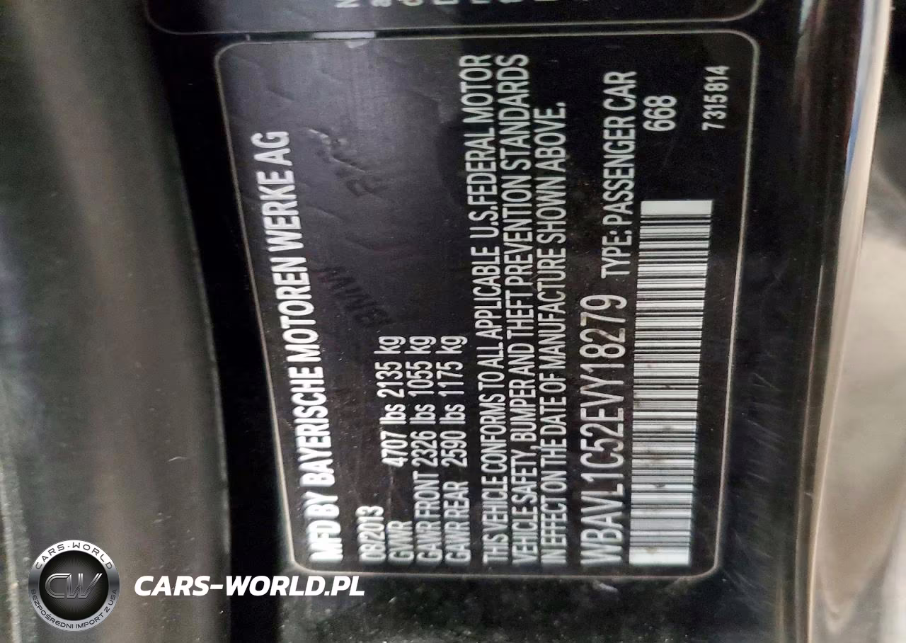 2014 BMW X1 xDrive28I VIN:WBAVL1C52EVY18279 - 13