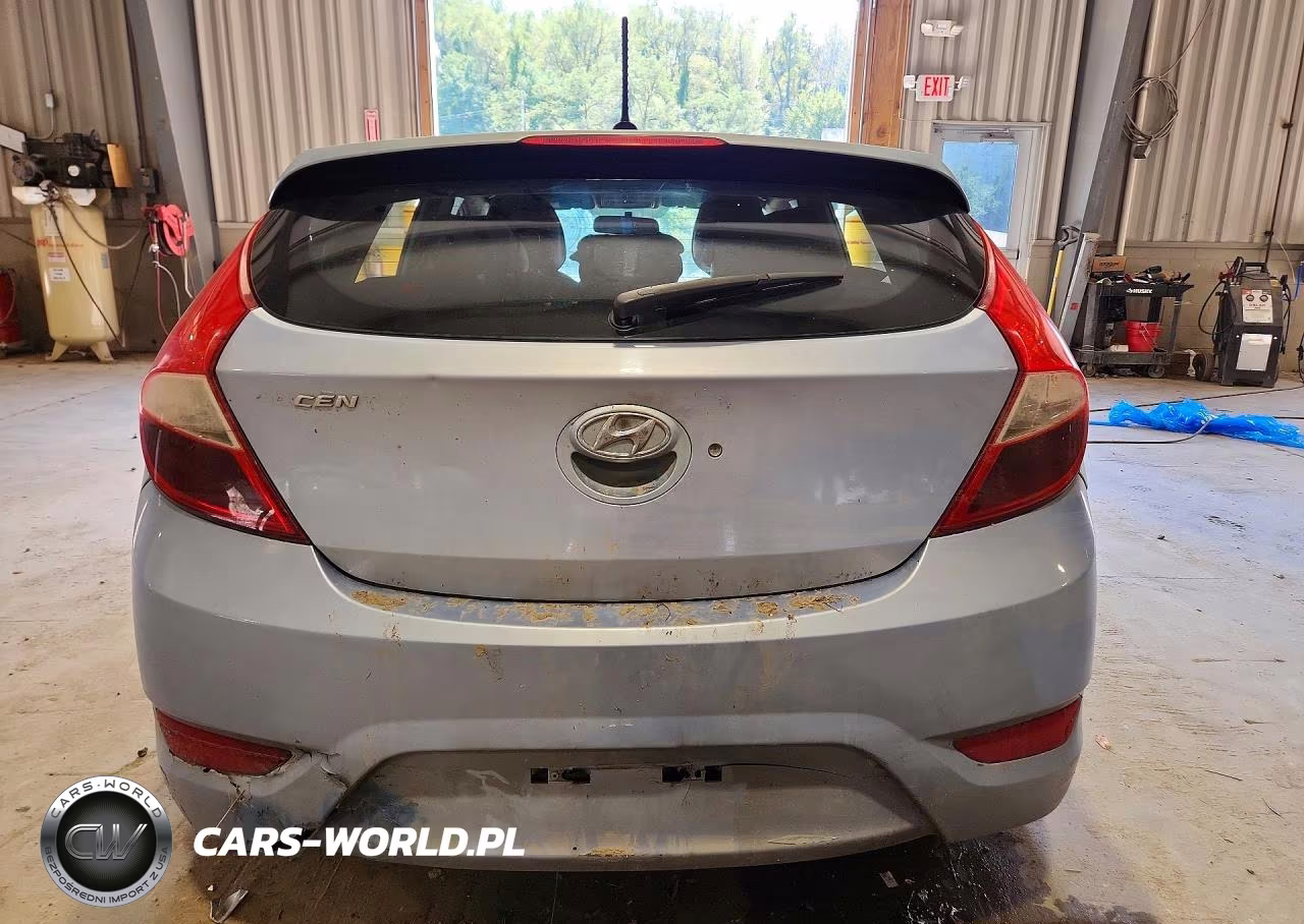 2013 Hyundai Accent Se VIN:KMHCU5AEXDU077574 - 6
