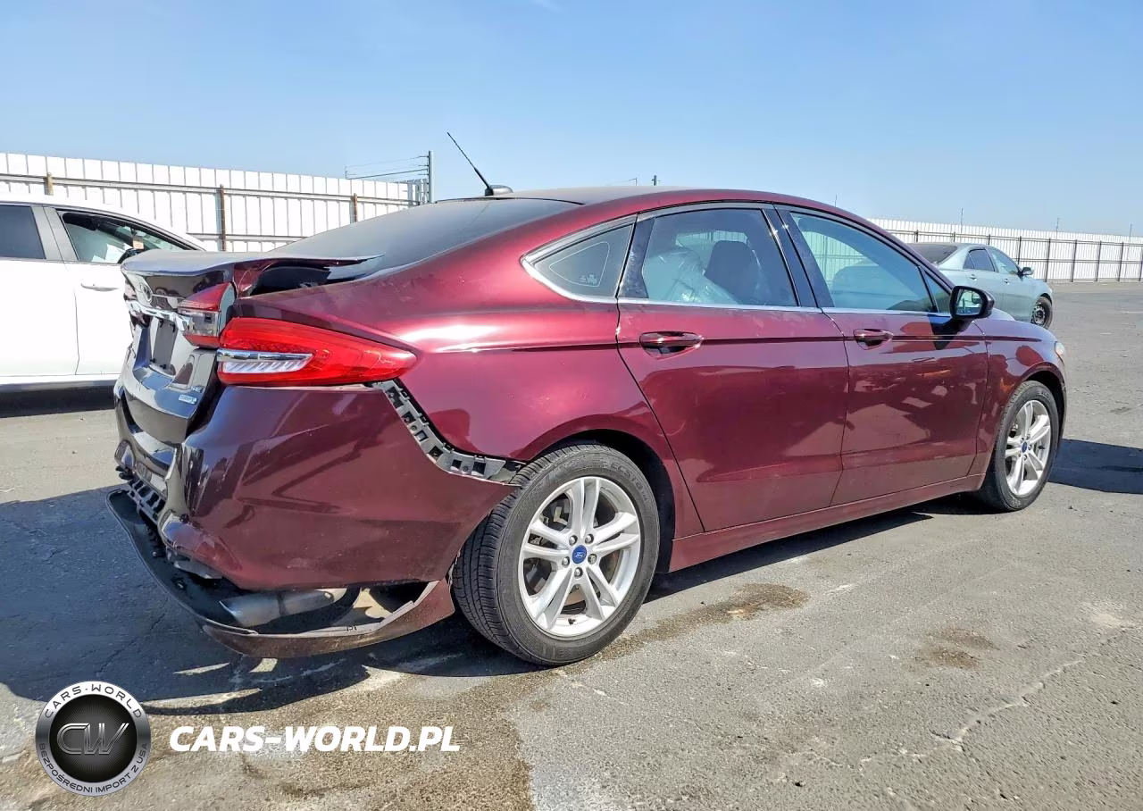 2018 Ford Fusion Se VIN:3FA6P0HD6JR167998 - 3