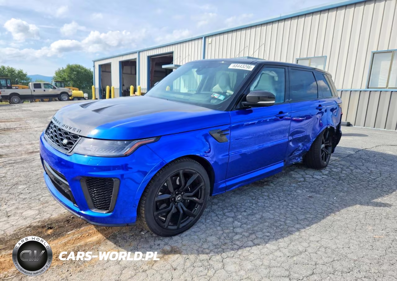 2021 Land Rover Range Rover Sport Svr VIN:SALWZ2RE1MA784434 - 1