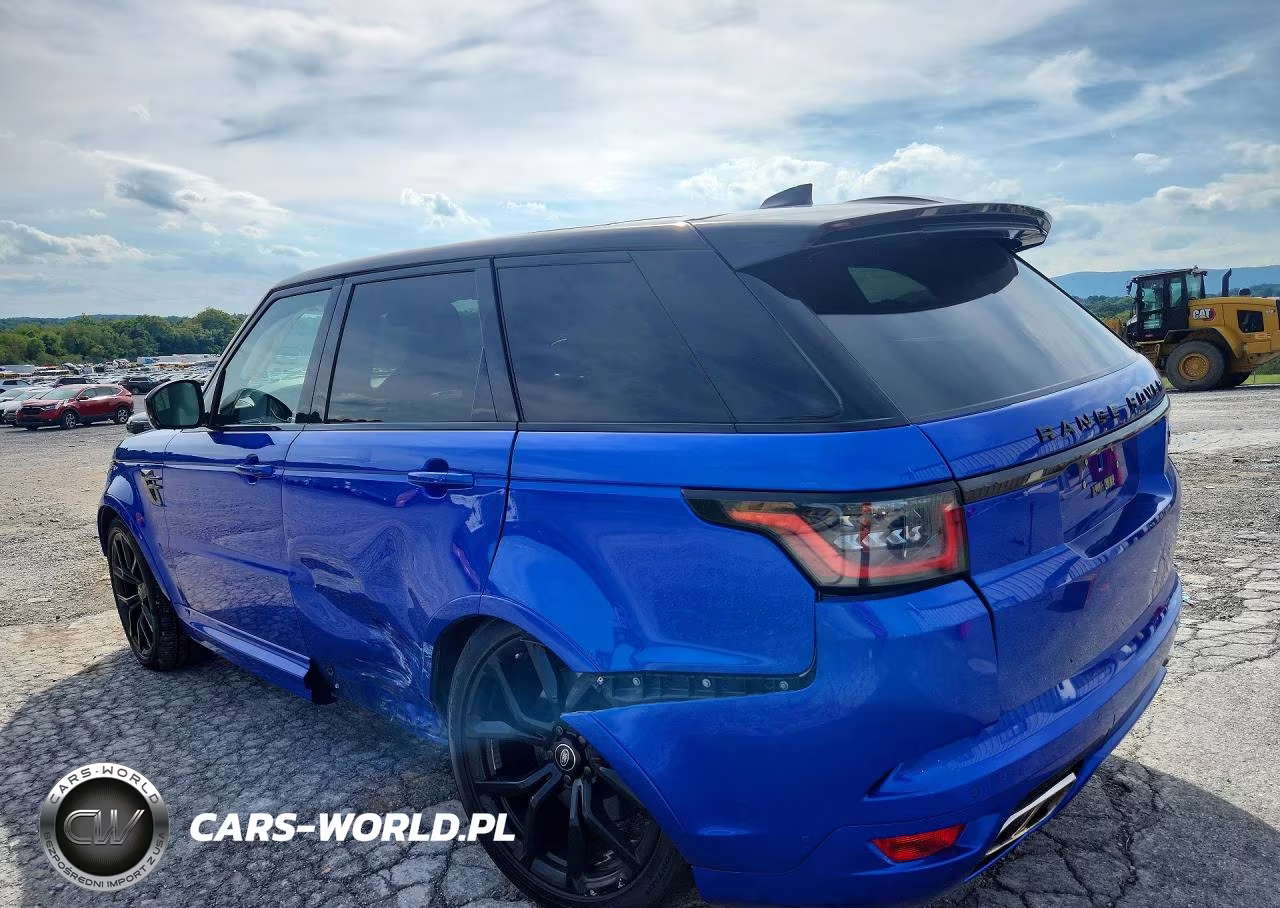 2021 Land Rover Range Rover Sport Svr VIN:SALWZ2RE1MA784434 - 2
