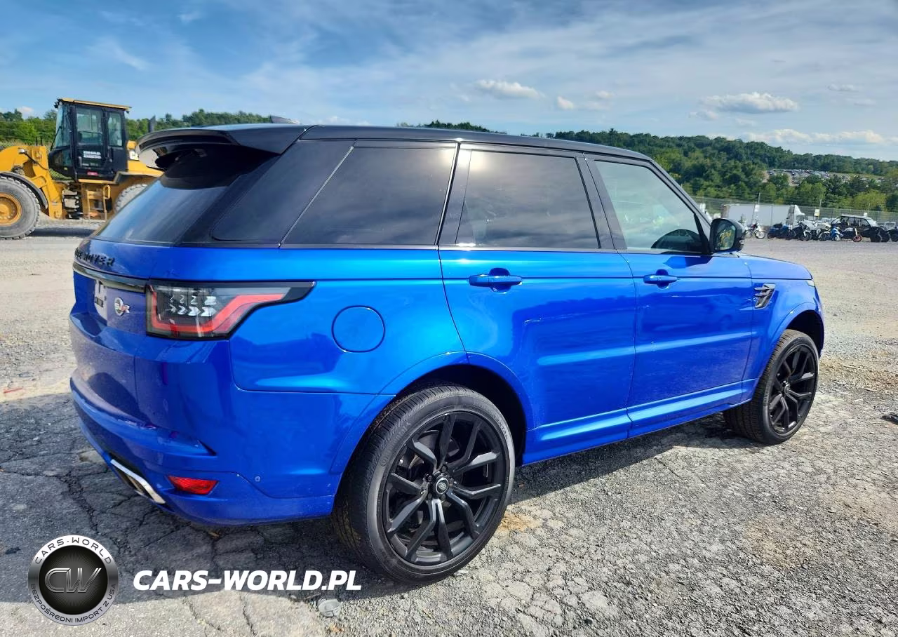 2021 Land Rover Range Rover Sport Svr VIN:SALWZ2RE1MA784434 - 3