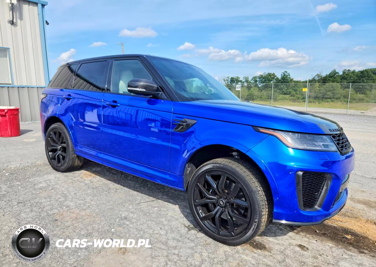 2021 Land Rover Range Rover Sport Svr VIN:SALWZ2RE1MA784434 - 4