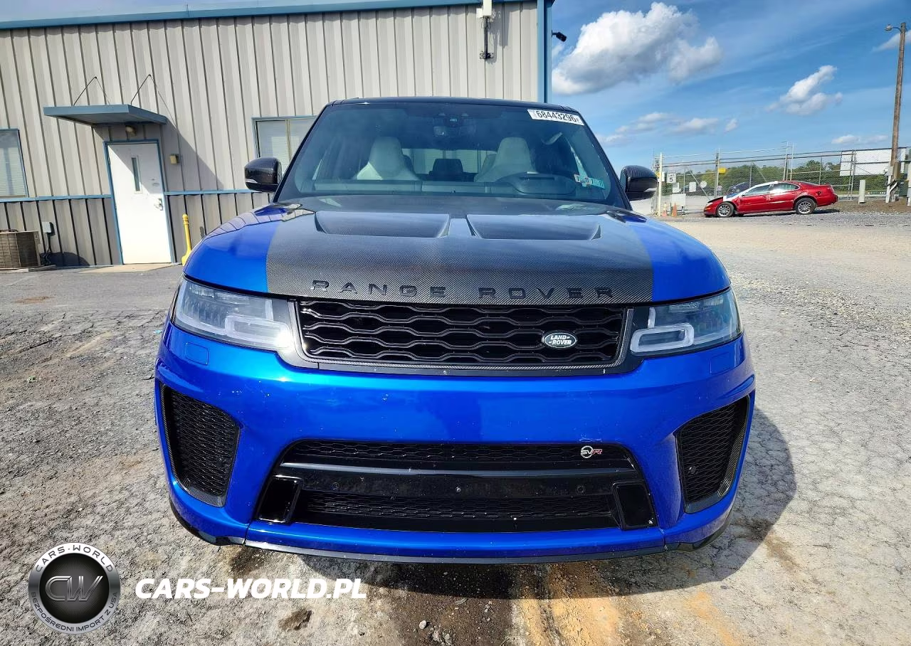 2021 Land Rover Range Rover Sport Svr VIN:SALWZ2RE1MA784434 - 5