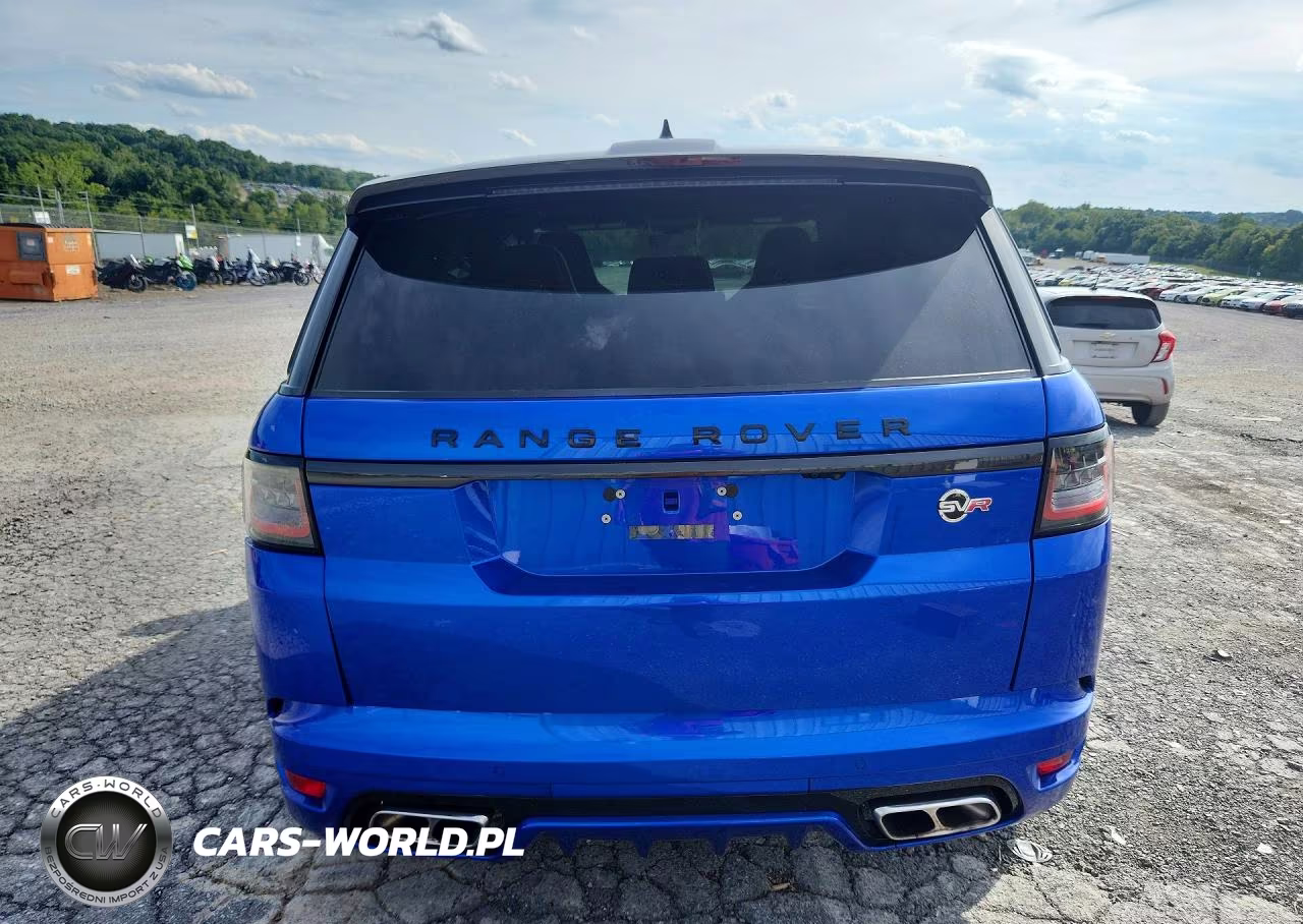 2021 Land Rover Range Rover Sport Svr VIN:SALWZ2RE1MA784434 - 6