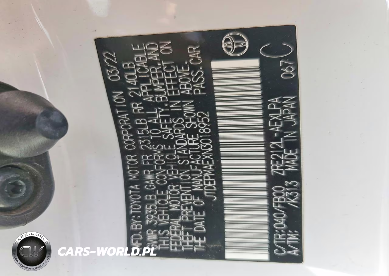 2022 Toyota Corolla Le VIN:JTDEPMAEXN3018952 - 12