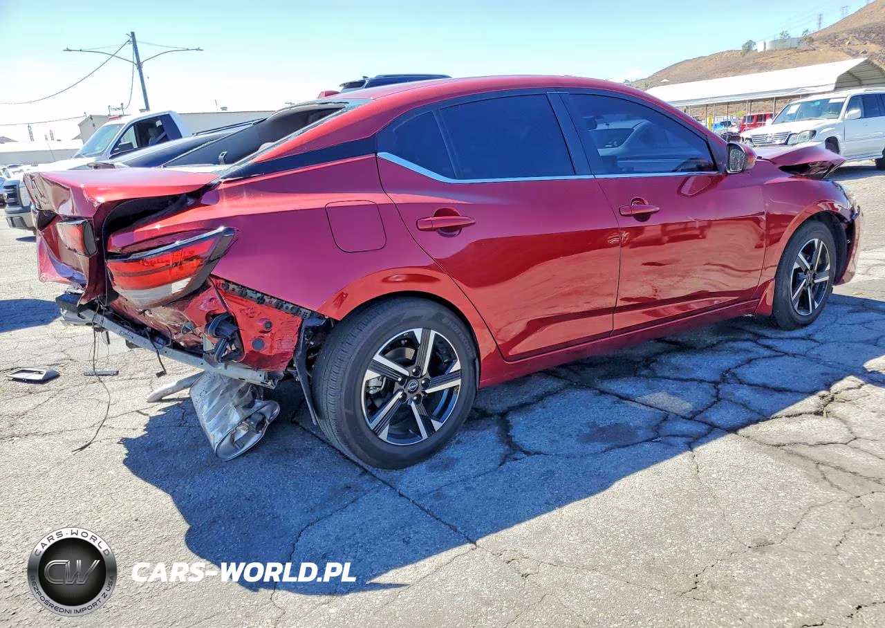 2025 Nissan Sentra Sv VIN:3N1AB8CV0SY336974 - 3
