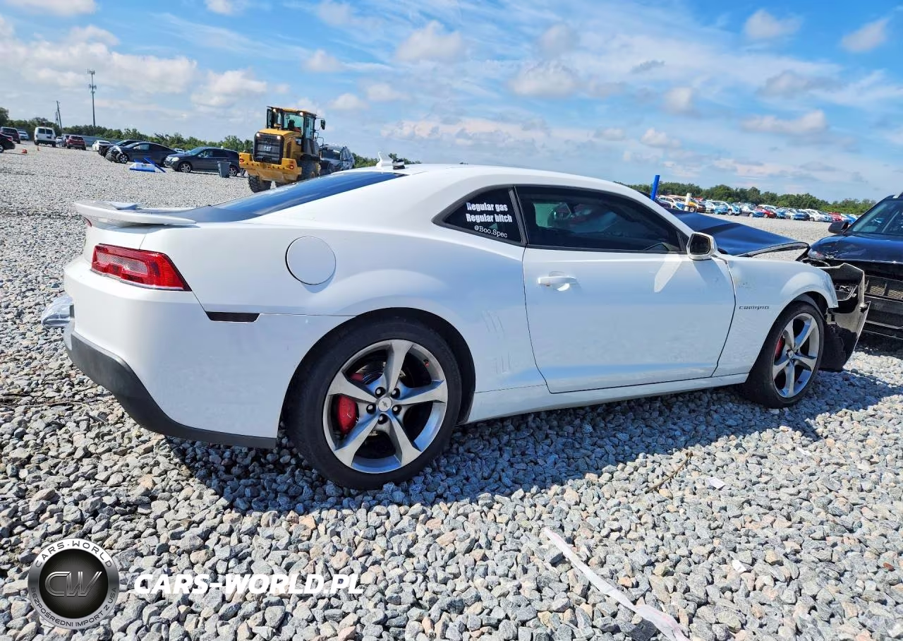 2014 Chevrolet Camaro Lt VIN:2G1FB1E31E9136379 - 3