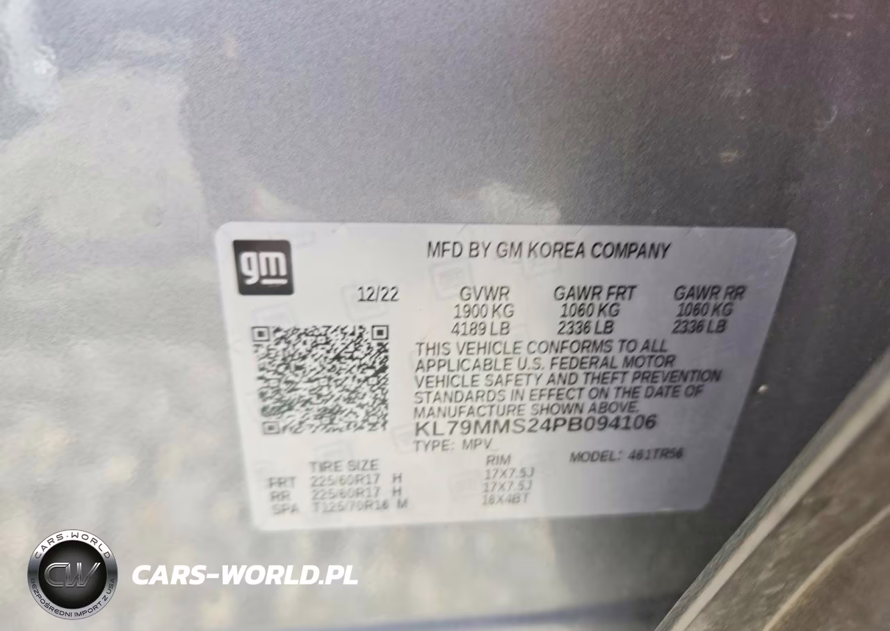 2023 Chevrolet Trailblazer Ls VIN:KL79MMS24PB094106 - 13