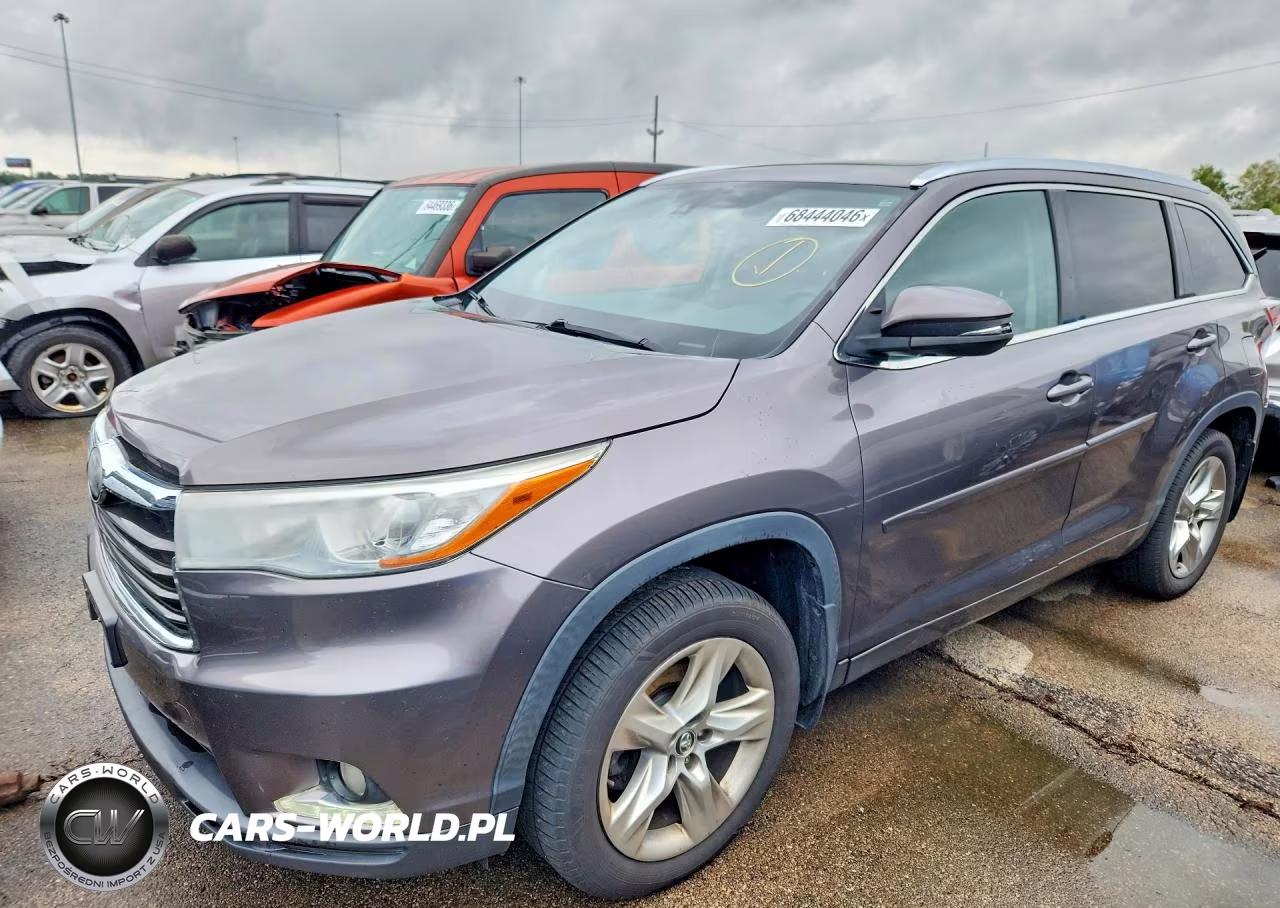 2016 Toyota Highlander Limited Platinum