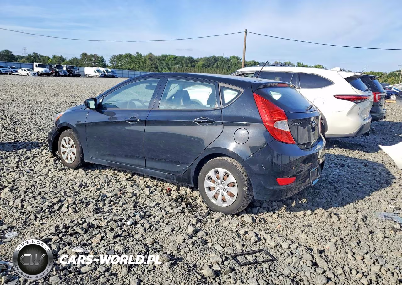 2017 Hyundai Accent Se VIN:KMHCT5AE0HU326196 - 2