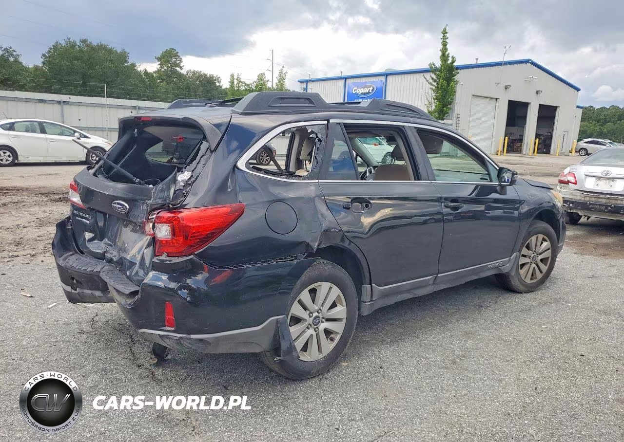 2015 Subaru Outback 2.5I Premium VIN:4S4BSBFC8F3234390 - 3