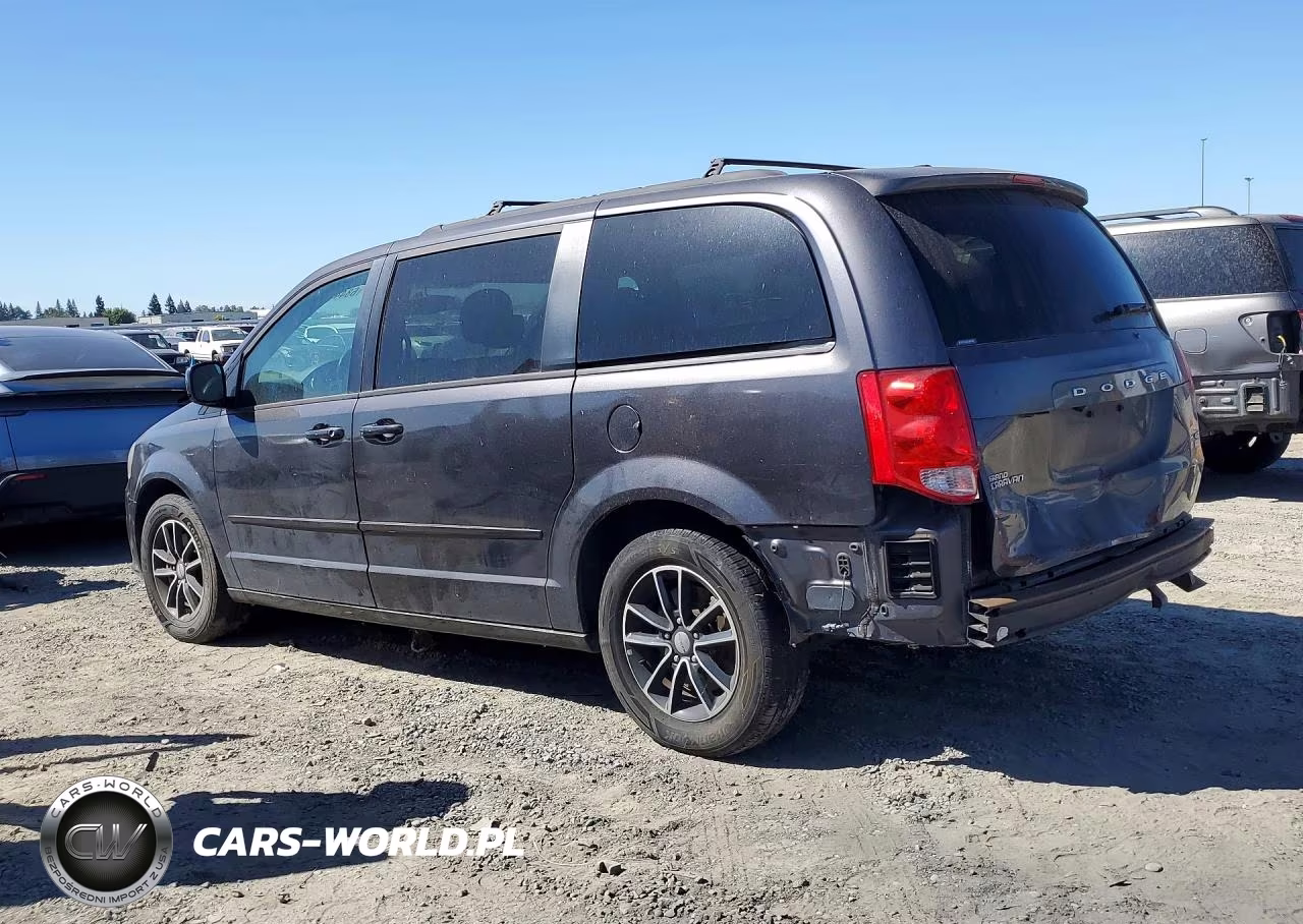 2017 Dodge Grand Caravan Gt VIN:2C4RDGEG7HR791039 - 2