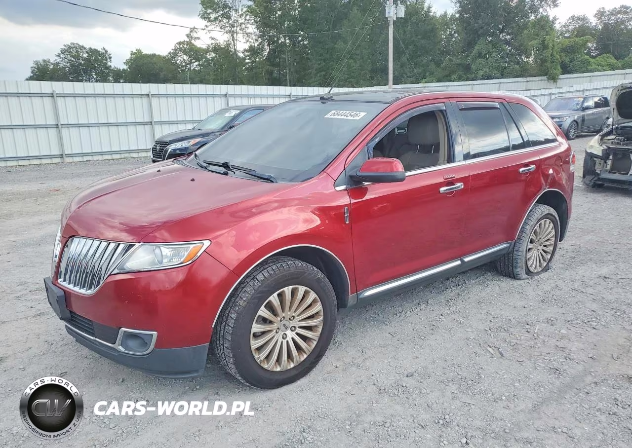 2013 Lincoln Mkx VIN:2LMDJ8JK0DBL45627 - 1