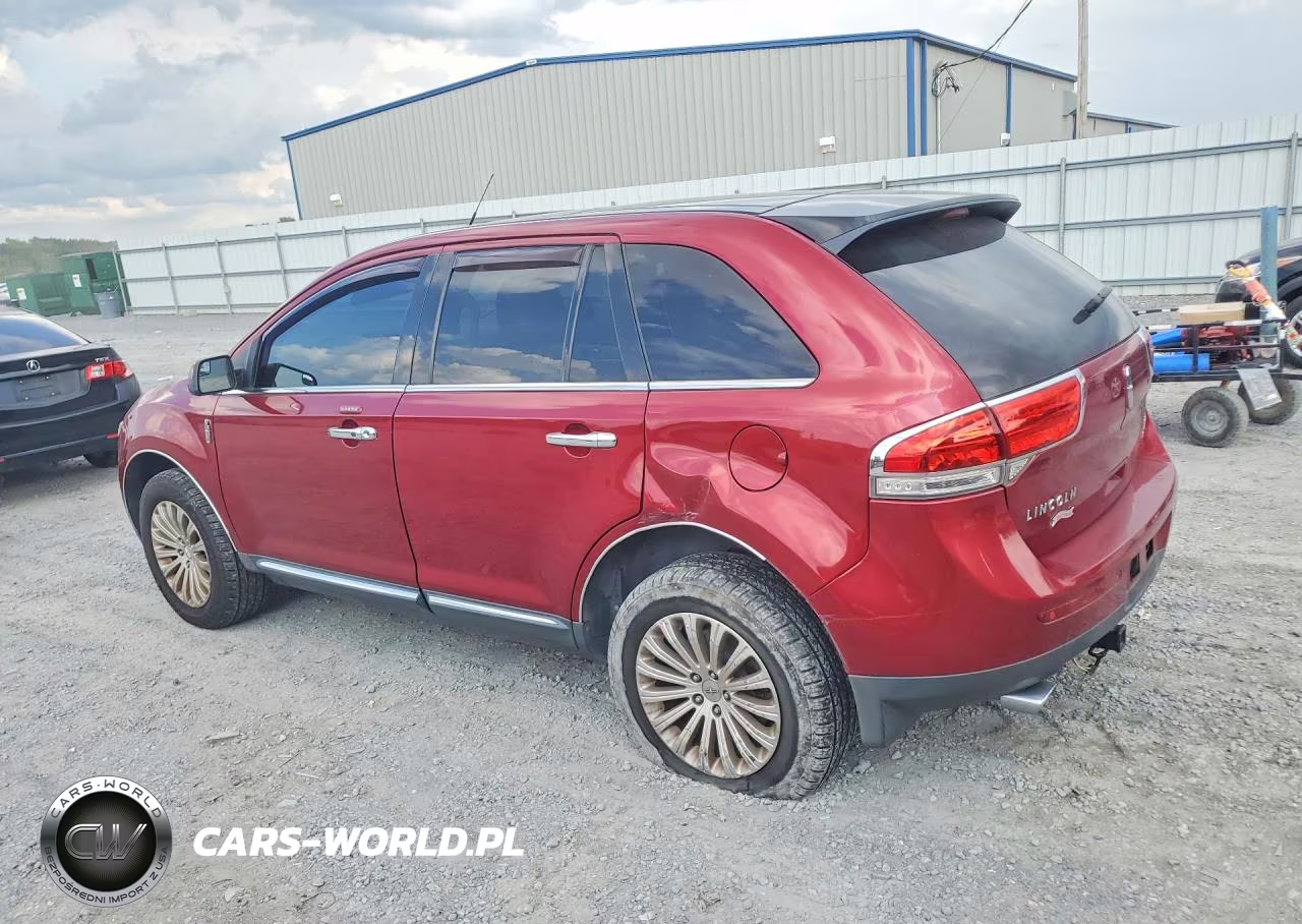 2013 Lincoln Mkx VIN:2LMDJ8JK0DBL45627 - 2