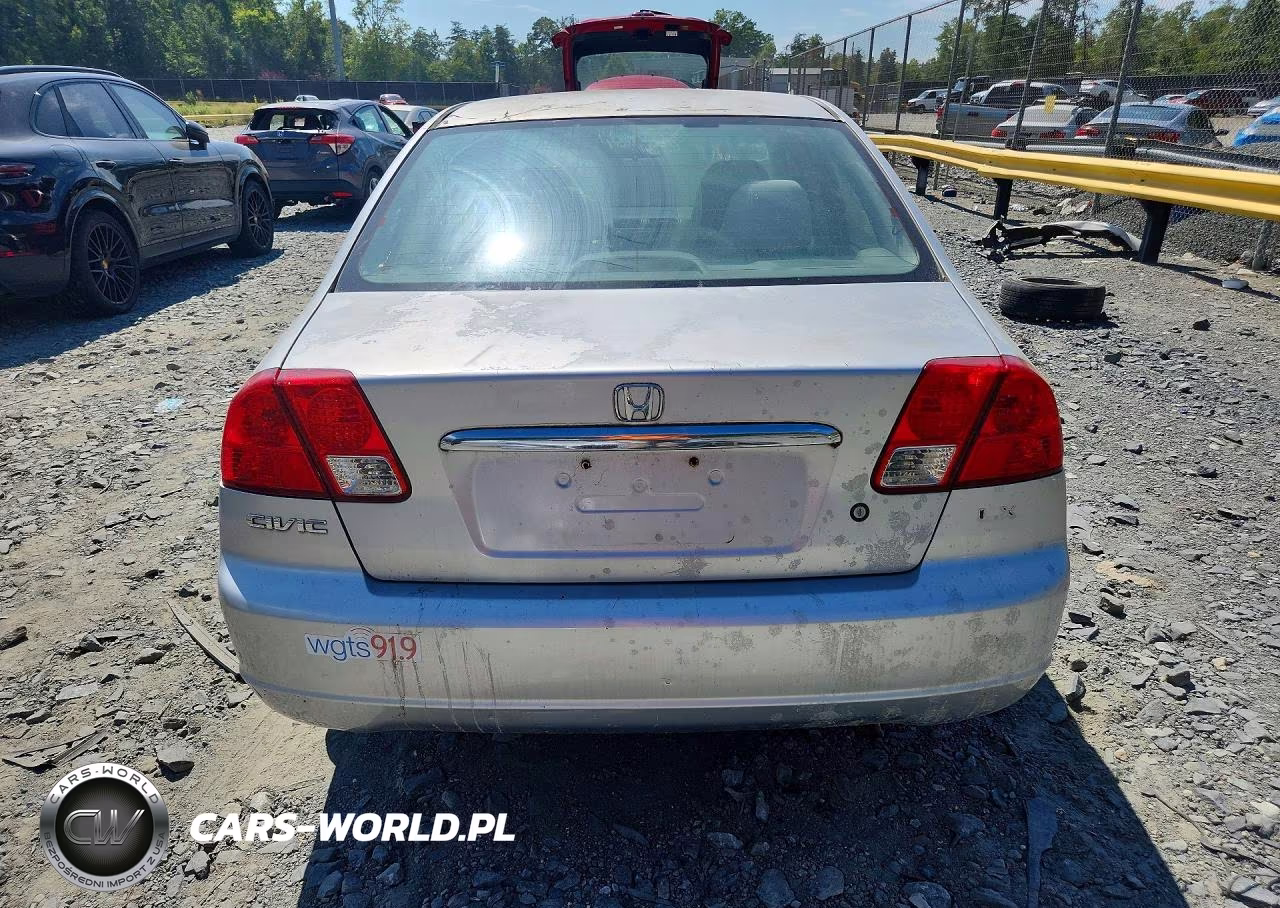 2000 Honda Civic Lx VIN:2HGES15513H537827 - 6