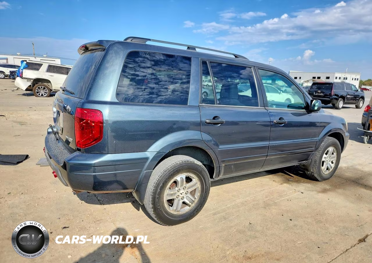 2004 Honda Pilot Exl VIN:2HKYF185X4H578722 - 3