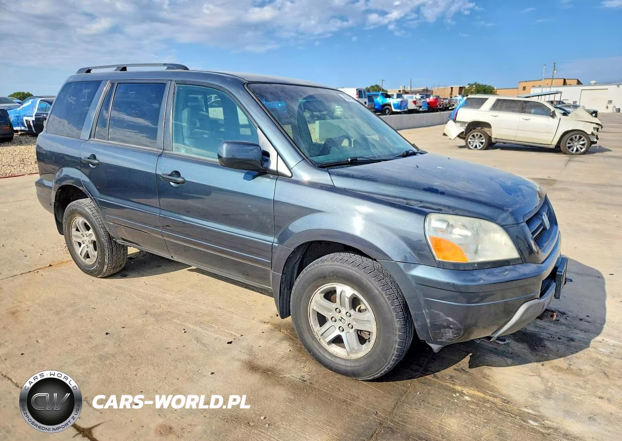 2004 Honda Pilot Exl VIN:2HKYF185X4H578722 - 4