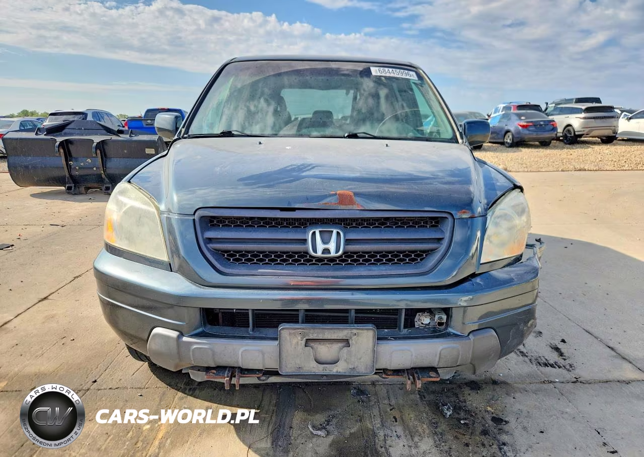 2004 Honda Pilot Exl VIN:2HKYF185X4H578722 - 5