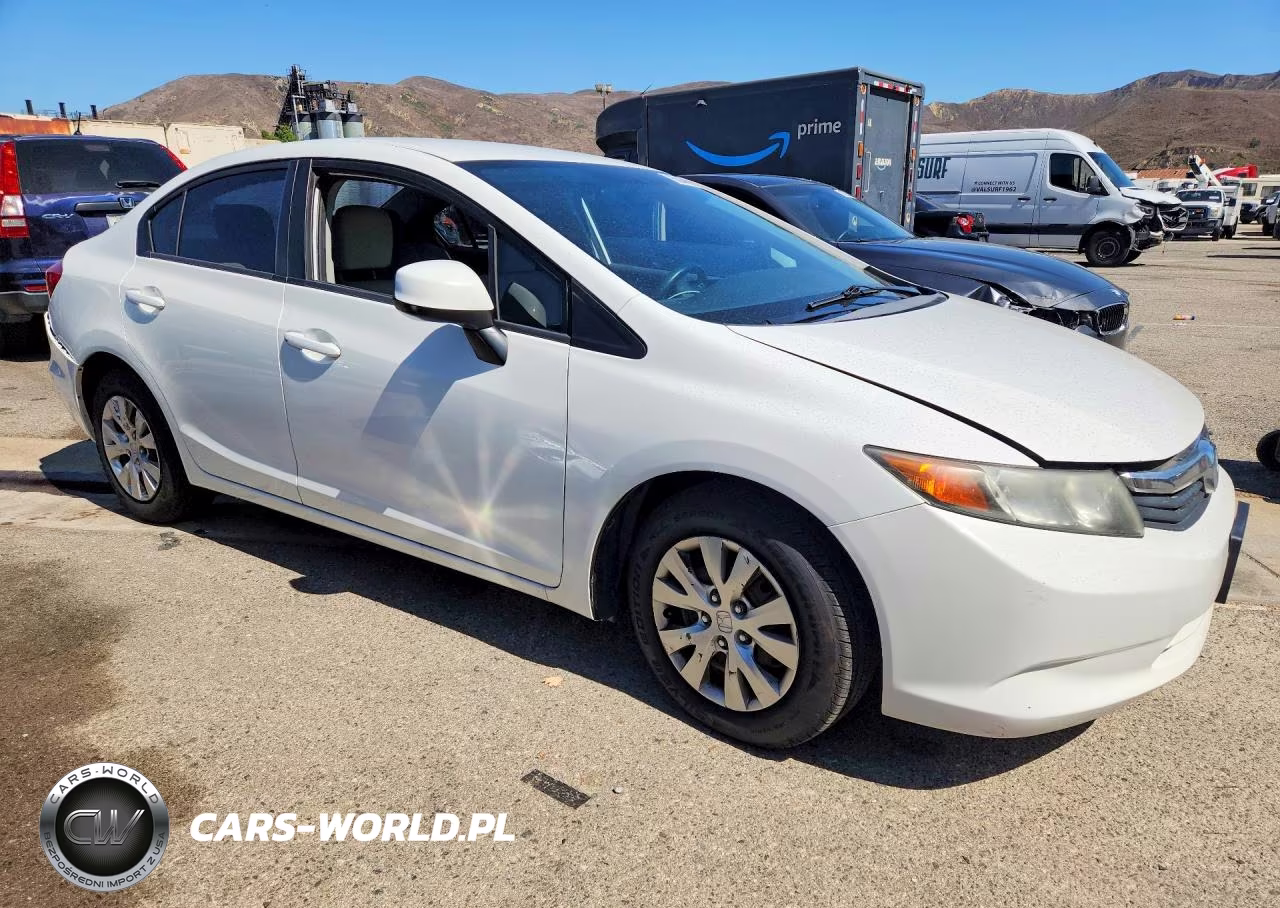 2012 Honda Civic Lx VIN:19XFB2F58CE381160 - 4