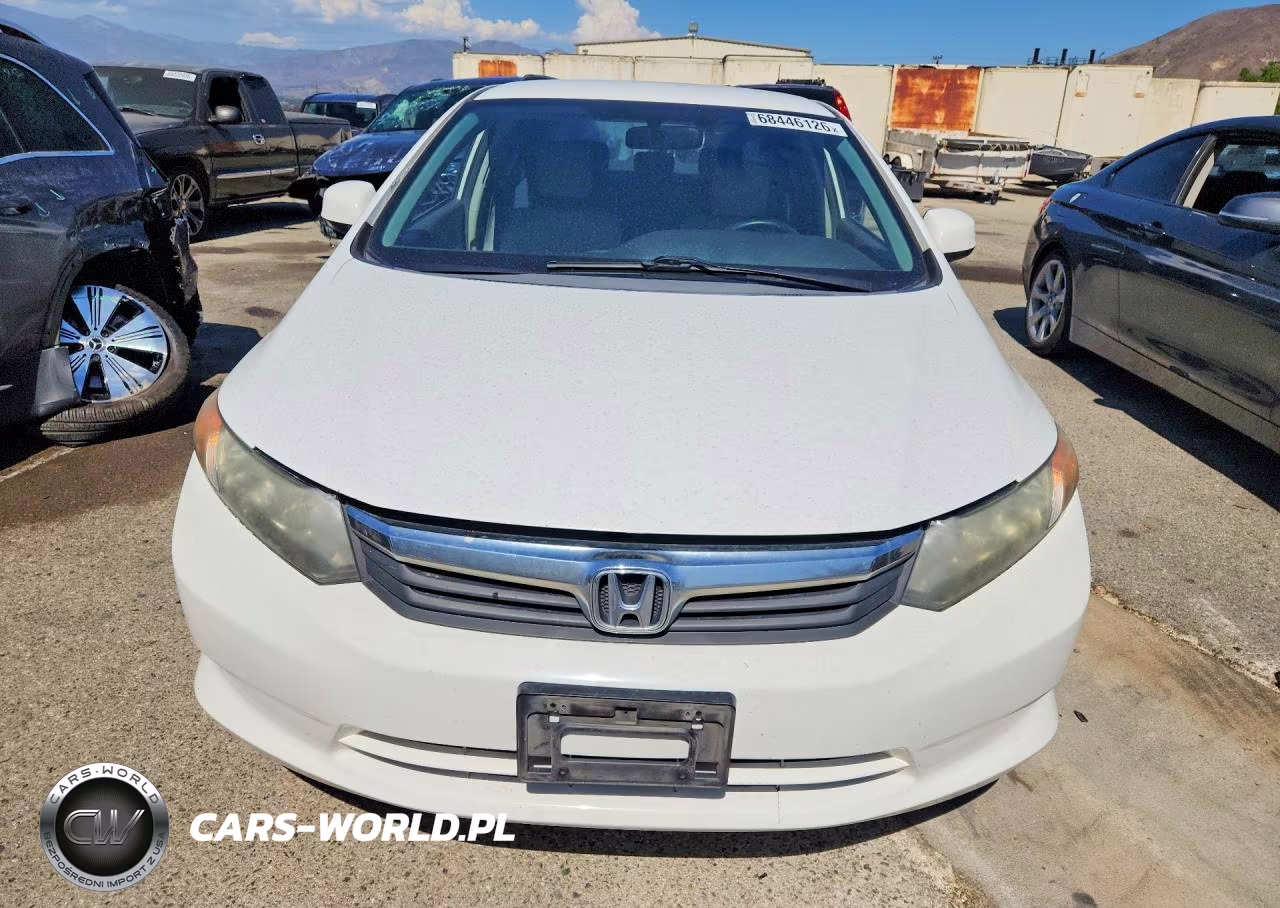 2012 Honda Civic Lx VIN:19XFB2F58CE381160 - 5