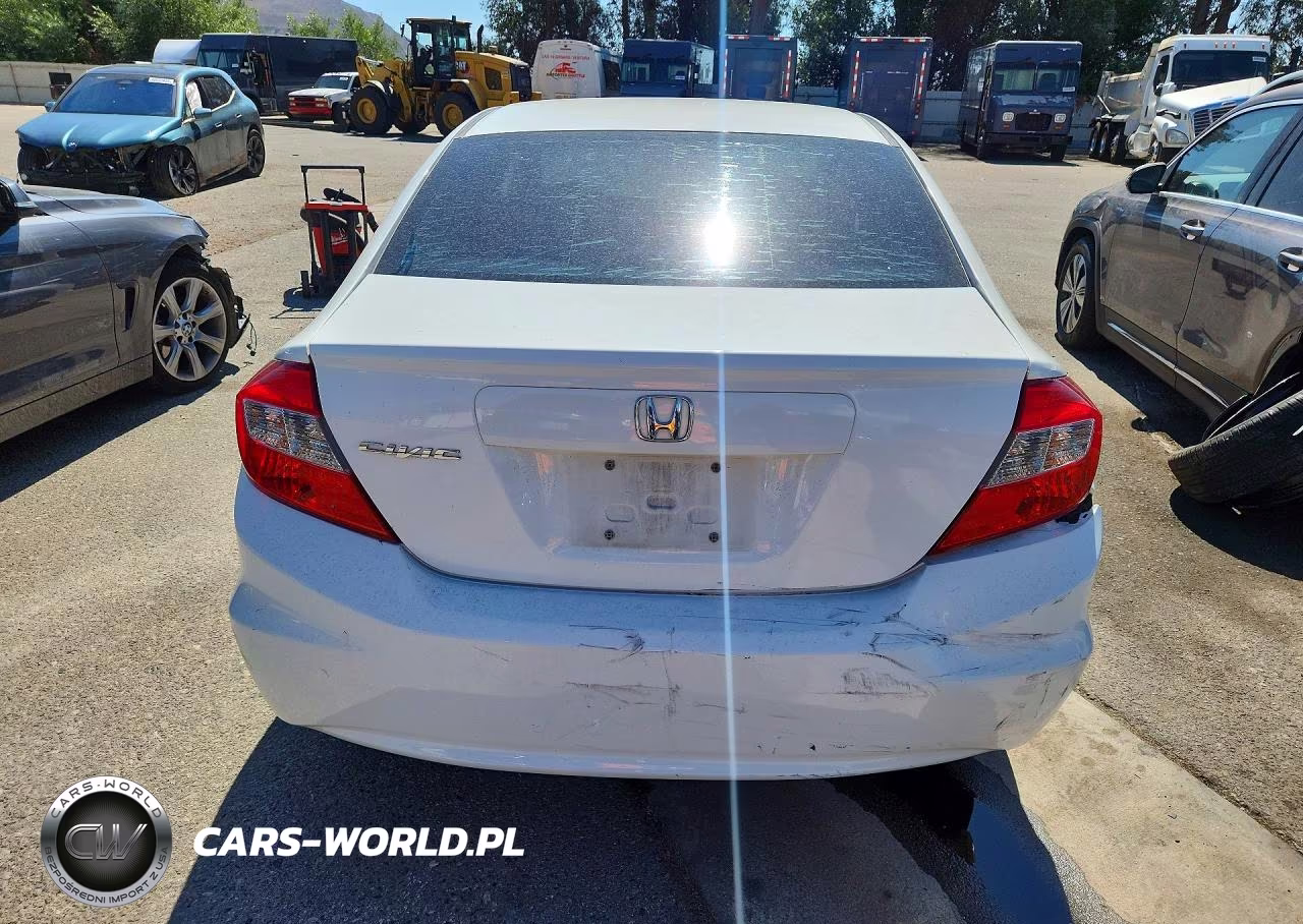 2012 Honda Civic Lx VIN:19XFB2F58CE381160 - 6