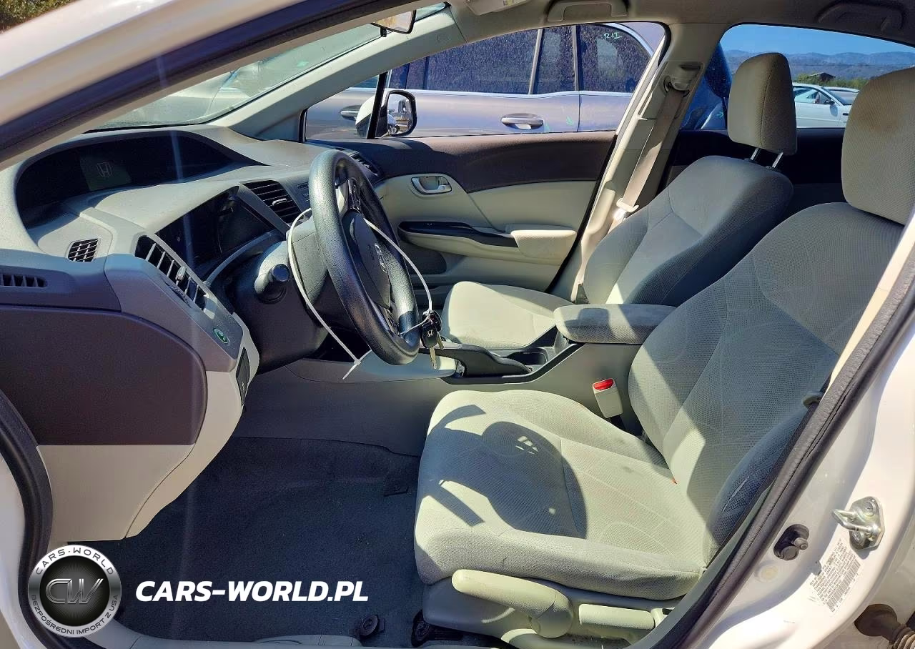 2012 Honda Civic Lx VIN:19XFB2F58CE381160 - 7