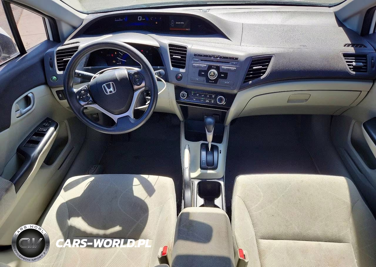 2012 Honda Civic Lx VIN:19XFB2F58CE381160 - 8