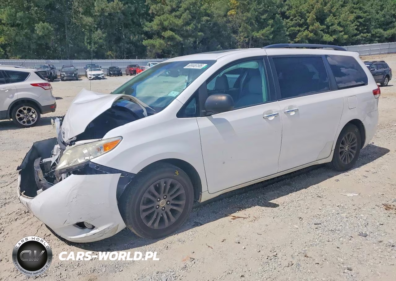 2012 Toyota Sienna Xle 8-Passenger VIN:5TDYK3DCXCS279719 - 1