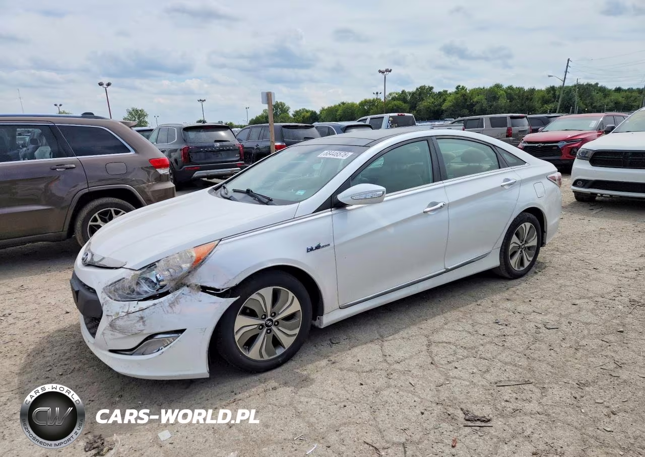 2015 Hyundai Sonata Hybrid Limited VIN:KMHEC4A42FA125277 - 1