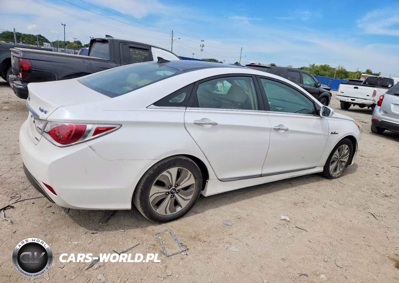 2015 Hyundai Sonata Hybrid Limited VIN:KMHEC4A42FA125277 - 3