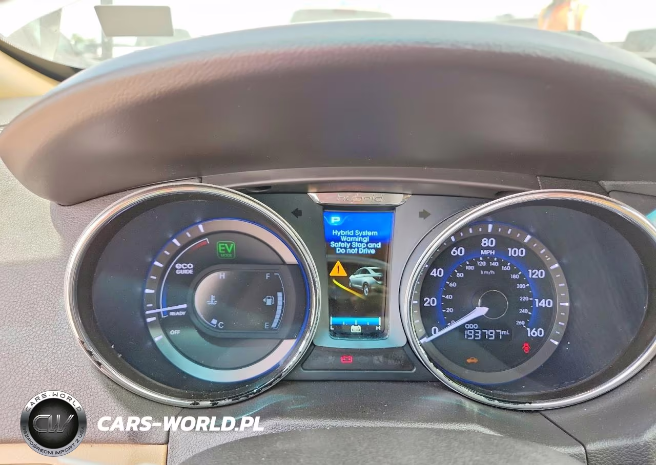 2015 Hyundai Sonata Hybrid Limited VIN:KMHEC4A42FA125277 - 9