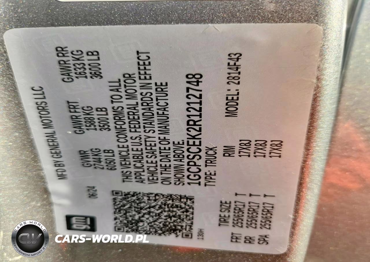 2024 Chevrolet Colorado Lt VIN:1GCPSCEK2R1212748 - 13