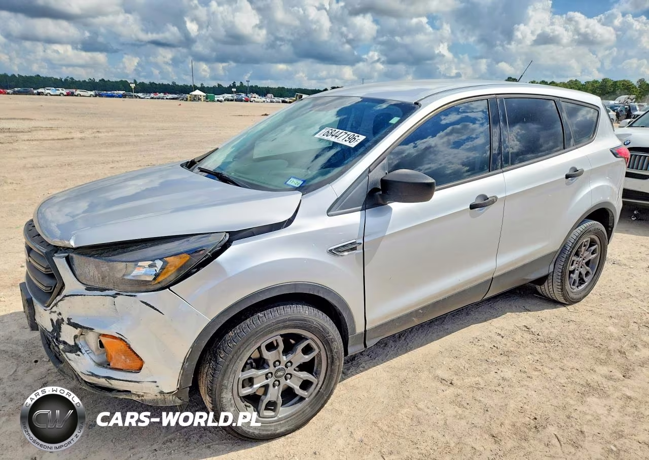 2019 Ford Escape S VIN:1FMCU0F71KUB77833 - 1