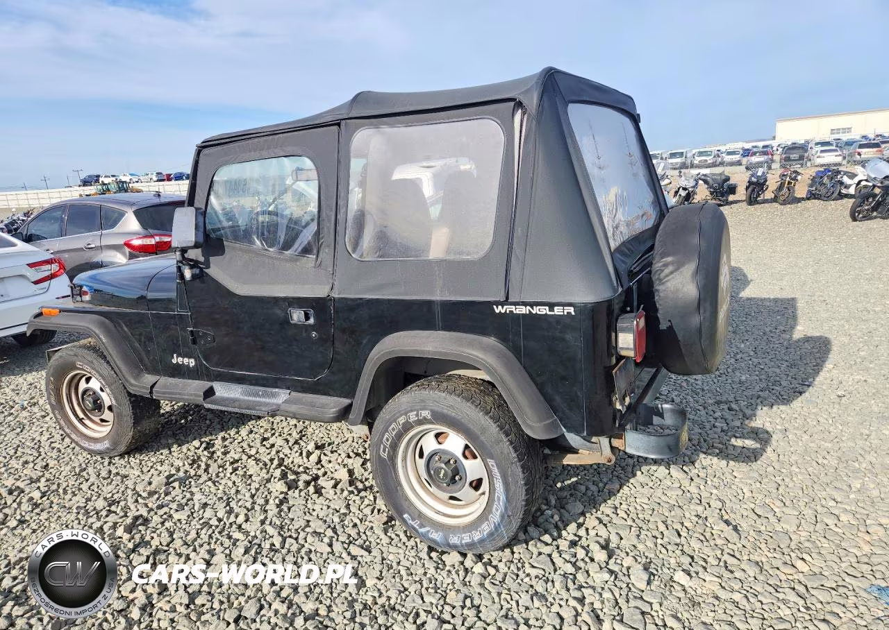 1992 Jep Wrangler VIN:2J4FY29S0NJ541316 - 2